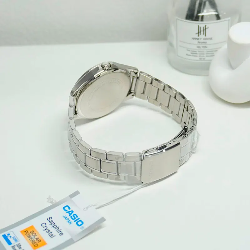 Casio Enticer Japan Solar Brown Dial Men's Watch- MTS-RS100D-5A